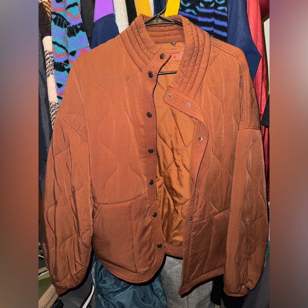 Women’s jacket- burnt orange